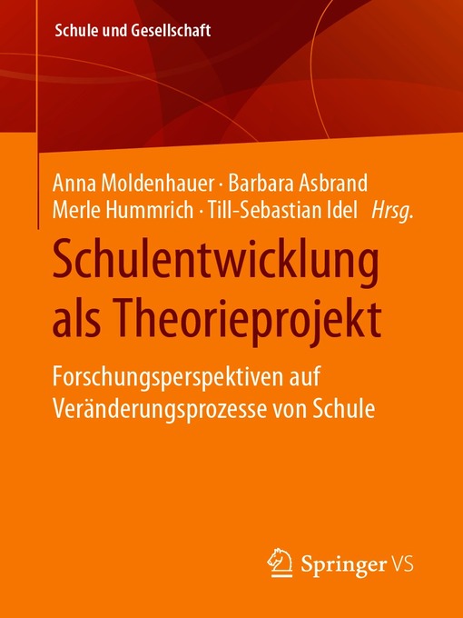 Cover image for Schulentwicklung als Theorieprojekt